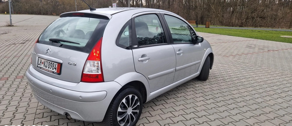Citroen C3 cena 12900 przebieg: 112480, rok produkcji 2008 z Zwoleń małe 232